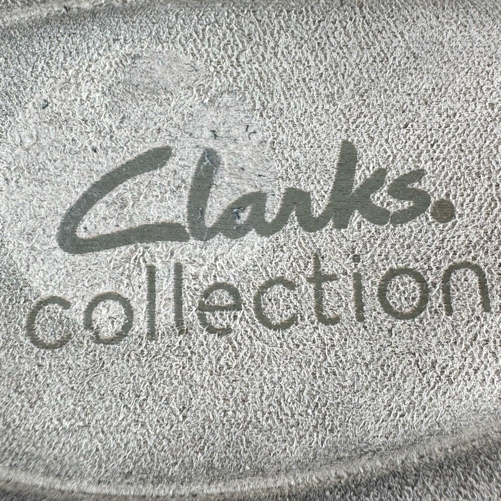 Clarks Amanda Sprint Adjustable Sandals in Black Suede - Picture 8 of 9